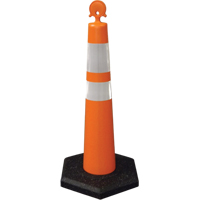 C&ocirc;ne de canalisation, Hauteur 42", Orange - CCI Canada 03-770-42-64OW
