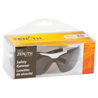 Z1500 Series Safety Glasses, Grey/Smoke Lens, Anti-Scratch, Meets/Exceeds CSA Z94.3 - Zenith Safety Products 