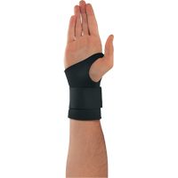 Proflex&reg; 670 Ambidextrous Single Strap Wrist Support, Neoprene, Small - Ergodyne 16612