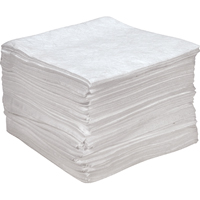 Premium Anti Static Sorbent Pads, Oil Only, 15" x 18", 25 gal. Absorbancy - Zenith Safety Products 