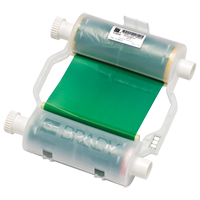 B30 Series R10000 Printer Ribbon, 4.33" x 200', Green - Brady B30-R10000-GN