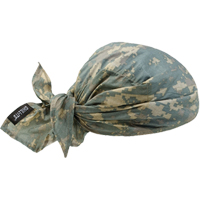 Bandeaux en triangle 6710CT de refroidissement en tissu de serviette Chill-Its, Vert - Ergodyne 12582