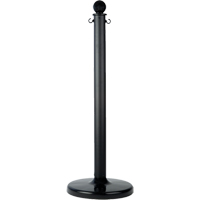 Stanchions, 40" High, Black - Mr. Chain 96403