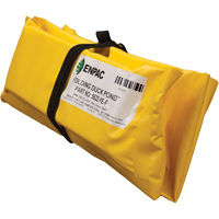 Folding Duck Ponds Mini-Berm Containment, 22 US gal. Capacity, 3' W x 2' L x 6" H, Foam Wall - Enpac 5623-YE-F
