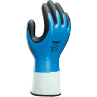 Gants Showa 377, 10/2T-Grand, R&ecirc;vetement Mousse de nitrile, Calibre 13, Enveloppe en Nylon - Showa 377XXL-10