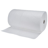 Rouleaux absorbants en fibres fines de calibre industriel, Lourd, 150' lo x 30" la, Absorption 70 gal. - Produits de sécurité Zenith 