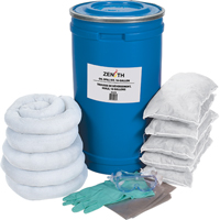 Spill Kit, Oil Only, Pail, 16 US gal. Absorbancy - Zenith Safety Products 
