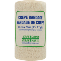 Crepe Roller Bandage, 97-1/5" L x 3" W, Class 1 -  