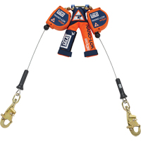 Nano-Lok Edge Self-Retracting Lifelines, 8', Stainless Steel, Swivel - 3M DBI Sala Fall Protection 3500233