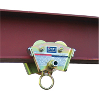 Beam Trolley Anchorage Connectors, I-Beam, Temporary Use - 3M DBI Sala Fall Protection 2103143C