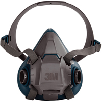 6500 Series Half Facepiece Respirator, Silicone, Medium - 3M 6502/49489