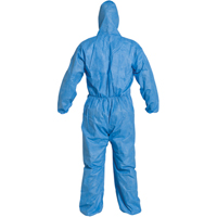 ProShield&reg; 10 Coveralls, 2X-Large, Blue, SMS - Dupont Personal Protection PB127SB-2X