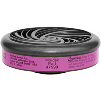 7990 P100 Particulate Filter Cartridge, Gas/Vapour Cartridge/Particulate Filter, P100 Filter - Moldex 7990