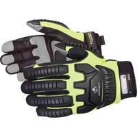 Gants de m&eacute;canicien r&eacute;sistants aux chocs Clutch Gear, Paume PVC, Taille T-Grand - Superior Glove Works Ltd. MXVSB-XL