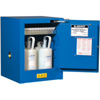 ChemCor&reg; Lined Hazardous Material Countertop Safety Cabinets, 4 gal., 17" x 22" x 17" - Justrite 8604282