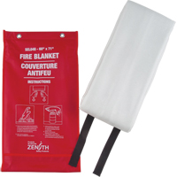 Fire Blanket, Fibreglass, 60"W x 71"L - Zenith Safety Products 
