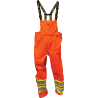 Safety Rainwear, Small, Polyester/PVC, Orange - Viking 6327PO-S
