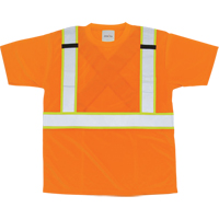 CSA Compliant T-Shirt, Polyester, 2X-Large, Orange - Zenith Safety Products 