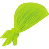 Foulard de refroidissement en triangle Chill-Its 6710, Jaune lime haute visibilit&eacute; - Ergodyne 12331