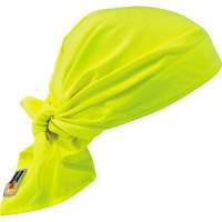 Foulard de refroidissement ingifug&eacute; en triangle Chill-Its 6710FR, Jaune lime haute visibilit&eacute; - Ergodyne 12621