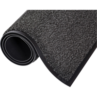 Tapis Dust-Star, Essuie-pieds, 4' x 8' x 1/2", Charbon - Mat Tech DSM4854