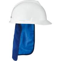 Tampon et voile pour le cou refroidissants pour casque de s&eacute;curit&eacute; Chill-Its 6717CT, Bleu - Ergodyne 12596