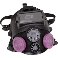 7600 Series Full Face Respirator with Welding Attachment, Silicone, Medium/Large - PIP Global Safety 760008AW