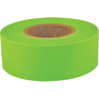 Sub-Zero Flagging Tape, 1.2" W x 150' L, Fluorescent Lime - C.H. Hanson 17009