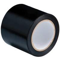Ruban de marquage pour planchers, 4" x 108', Vinyle, Noir - Brady 102839