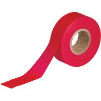 Ruban pour signalisation, 1,188" la x 300' lo, Rouge - Brady 58346