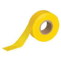STANDARD FLAGGING TAPE,1-3/16"X300', YELLOW - Brady 58347