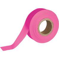 Ruban pour signalisation, 1,188" la x 150' lo, Rose fluorescent - Brady 58354