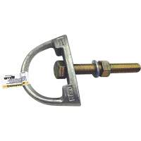 Miller&reg; Anchorage Connector with Hardware, D-Ring, Permanent Use - PIP Global Safety 416/