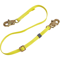 Longe de positionnement r&eacute;glable &agrave; sangle, 1 branches, 6', Classe CSA B, Polyester - 3M DBI Sala Protection Contre Les Chutes 1231016C