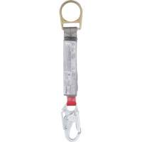 Corde antichoc PRO, 1,5', Point d'ancrage &agrave; Crochet mousqueton/Mousqueton, Crochet mousqueton aux jambes, Nylon - 3M Protecta Protection Contre Les Chutes 1340260C