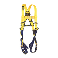 Delta Vest-Style Climbing Harness, CSA Certified, Class A, Large, 420 lbs. Cap. - 3M DBI Sala Fall Protection 1107800C