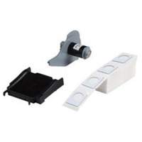 Raised Push-Button Panel Labels, Polyester, 1.8" L x 1.8" H, White - Brady M7-169-593