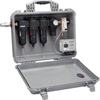 ALLEGRO INDUSTRIES Carry-Air 100 CFM Filtration Panel - Walter Surface Technologies 9878-100