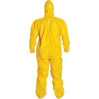 Hooded Coveralls, Tychem&reg; 2000, 3X-Large, Yellow - Dupont Personal Protection QC127T-3X