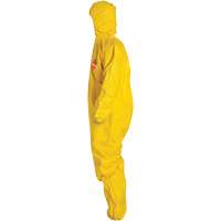 Hooded Coveralls, Tychem&reg; 2000, 3X-Large, Yellow - Dupont Personal Protection QC127T-3X