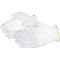 Sure Knit Filament Low-Lint String-Knit Glove, Nylon, Knit Wrist Cuff, Small - Superior Glove Works Ltd. S13TN3K-S