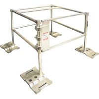 Syst&egrave;me RoofGuard classique - Trousse pour trappe, Aluminium, 48" la x 48" lo x 42" ha - Liftsafe Fall Protection HG-KIT-08