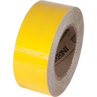 Ruban de marquage pour plancher Tuff Mark, 2" x 100', Polyester, Jaune - Incom Top Tape & Label TM1102Y