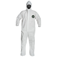 ProShield&reg; 50 Coveralls, X-Large, White, Microporous - Dupont Personal Protection NB127S-XL
