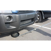 Inspection Mirror, 8.5" dia., Round, 47" Handle - Zenith Safety Products 