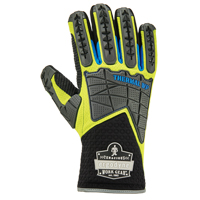 Gants thermiques &eacute;tanches et performant r&eacute;duisant les impacts dorsaux ProFlex, 2T-Grand, Paume en Su&egrave;de, Poignet S&eacute;curit&eacute; - Ergodyne 18106