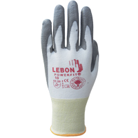 Gants r&eacute;sistants &agrave; la coupe PowerFit Lebon, 7/Petit, Calibre 13, Rev&ecirc;tement Polyur&eacute;thane, ASTM ANSI niveau A2/EN 388 niveau B - BCL Glove Ltd POWERFIT-7S