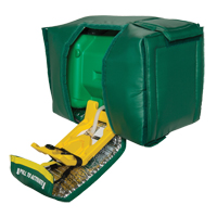 Douche oculaire portative, eau ti&egrave;de, Aliment&eacute; par gravit&eacute;, Capacit&eacute; 9 gal., Conformit&eacute; ANSI Z358.1 - Haws 7501T