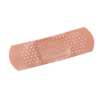 Pansements adh&eacute;sifs Dynamic, Rectangulaire/carr&eacute;e, 1", Plastique, St&eacute;rile - PIP Global Safety FAPS1X3B25