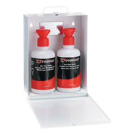 Douche oculaire avec bouteilles vides Dynamic, Double - PIP Global Safety FAEWS9124E